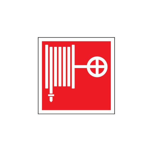 Знак F-02 «Пожарный кран» 300×300 (самоклейка)
