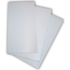 Пластик белый для знаков 305х155 мм