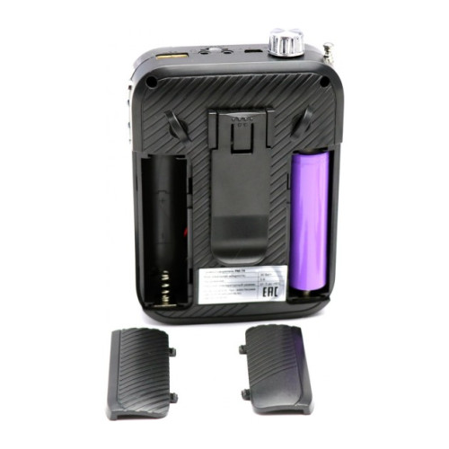 Громкоговоритель поясной РМ-74 с записью microSD USB и bluetooth