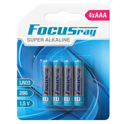 Батарейка FOCUSray LR03/BL4 Super Alkaline 1/12/144