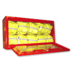Контейнер для самоспасателей и накидок ШАНС (на 10 шт)