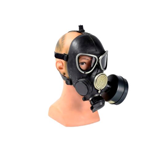 Противогаз ГП-7БТ (ГП-7БТВ) гражданский, с маской МП-04, без приспособления для приема воды, с ФПК ГП-9кБ 