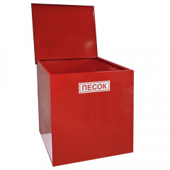 Ящик для песка сварной 0,5 м³ (800х900х700 мм)