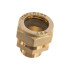 Муфта Stahlmann (М) 15 x 1/2 EF труба - наружная резьба (папа)