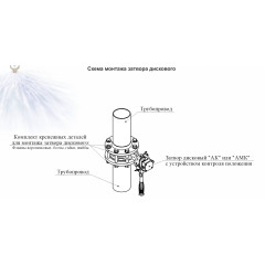 Затвор дисковый 3т 50/1,6(Р)-Ф.УЗ.1-