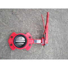 Затвор дисковый Machaon BFV-01/W Dу 125 PN 16 с ручным приводом без концевых выключателей