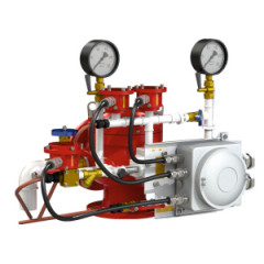 Узел управления УУ-Д100/1,6 (Р.Э24.Г0,07) - ВФ.УЗ.1 комбинир. привод взрывозащиненный