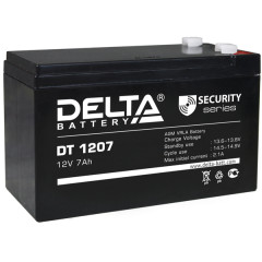 Аккумуляторная батарея Delta DT 1207 (12В 7Ач) 151х65х102 мм