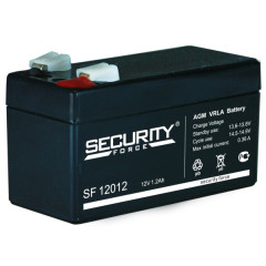 Аккумуляторная батарея Security Force SF 12012 (12В 1,2Ач) 97х43х53 мм