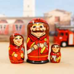 Матрешка Пожарная команда
